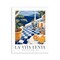Stupell Industries Classic Italian Summer Sea Wall Plaque By Lettered and Lined